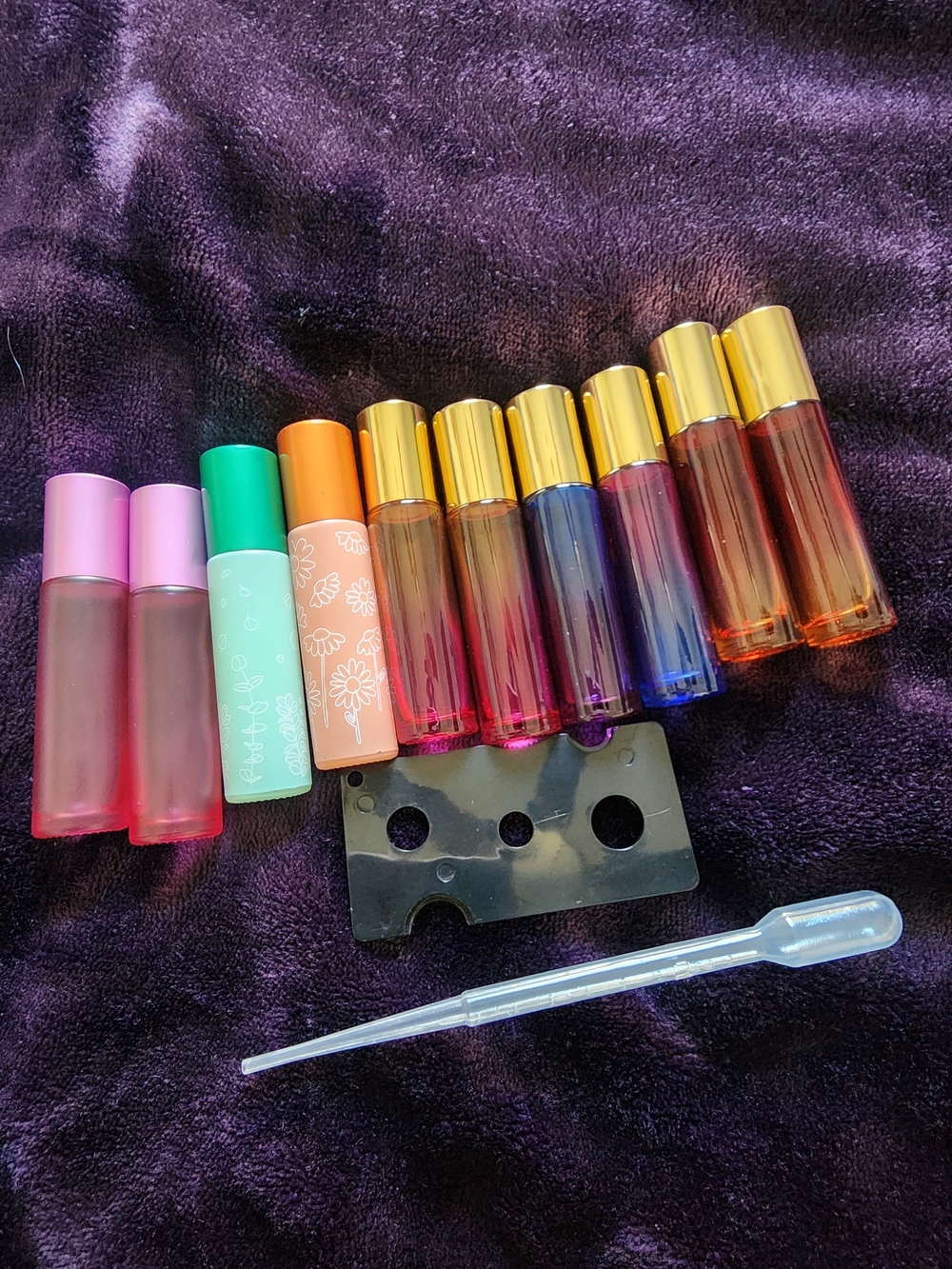 10 Roller Ball Bottles, 10 ml each
